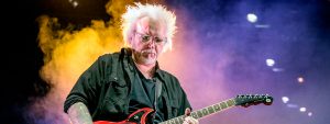 Reeves Gabrels performing on stage